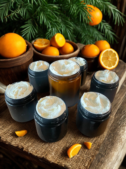 Orange + Tallow Whipped Body Butter
