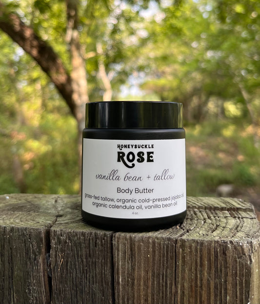 Vanilla Bean and Tallow Whipped Body Butter